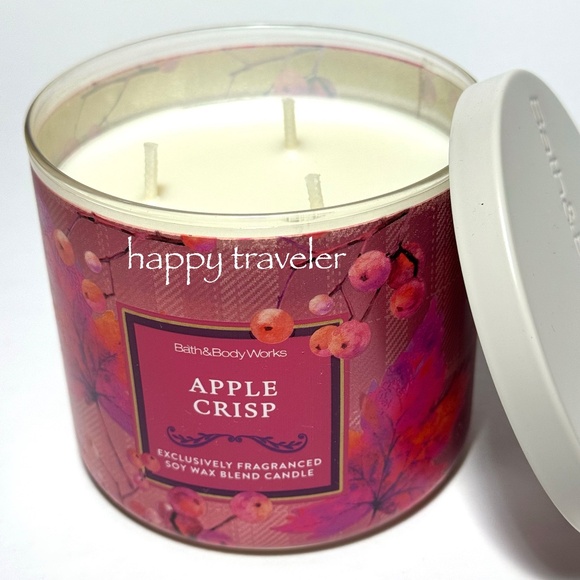 APPLE CRISP 3 Wick Candle - Picture 3 of 4